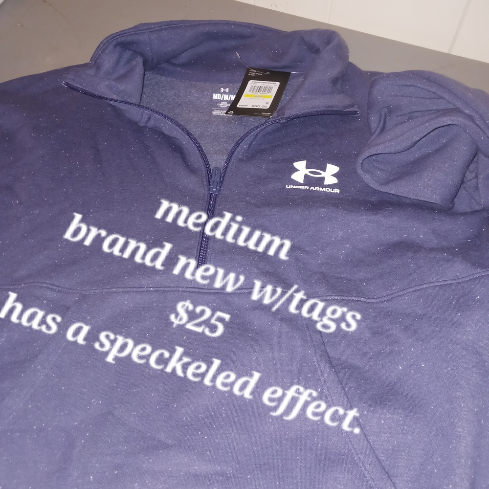 Under Armour Midnight Blue Half-Zip Top